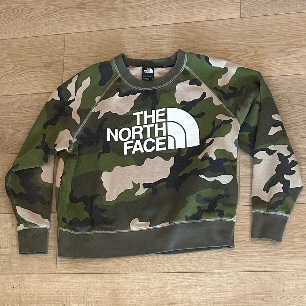 The North Face Camo Sweatshirt